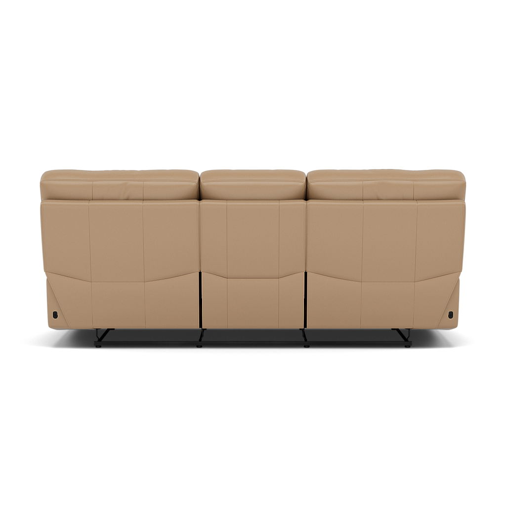 Gino 3 Seater Recliner Sofa - 3 Seater Manual Recliner Sofa Cat 60 - Manual Recliner — Cat-60/06 Montana Barley, gallery image 2