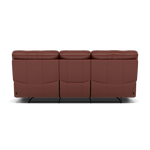 Gino 3 Seater Recliner Sofa - 3 Seater Manual Recliner Sofa Cat 60 - Manual Recliner — Cat-60/07 Montana Butterscotch, gallery image 2
