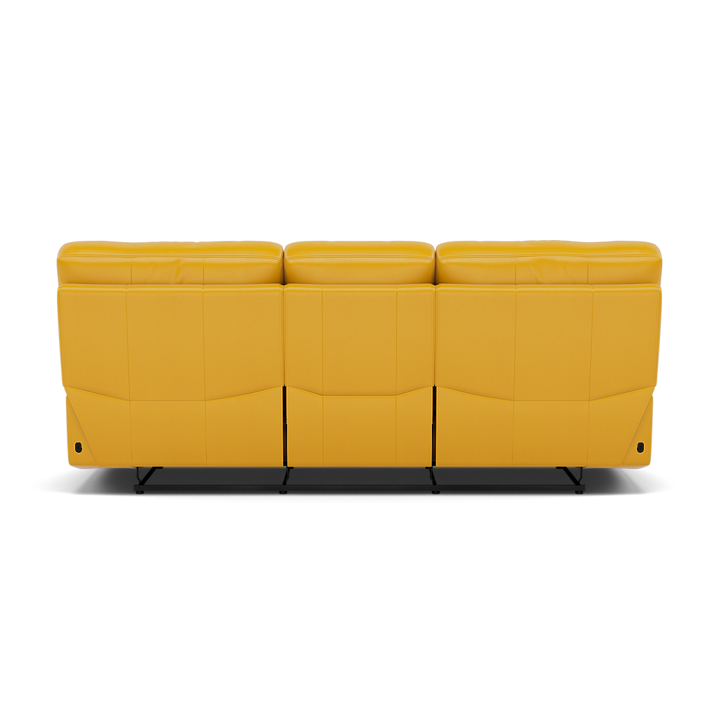 Gino 3 Seater Recliner Sofa - 3 Seater Manual Recliner Sofa Cat 60 - Manual Recliner — Cat-60/10 Montana Sunburst, gallery image 2