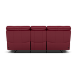 Gino 3 Seater Recliner Sofa - 3 Seater Manual Recliner Sofa Cat 60 - Manual Recliner — Cat-60/13 Montana Cranberry, gallery image 2