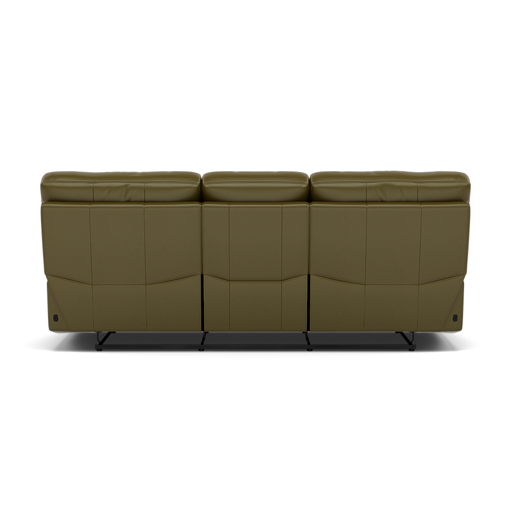 Gino 3 Seater Recliner Sofa - 3 Seater Manual Recliner Sofa Cat 60 - Manual Recliner — Cat-60/16 Montana Oregano, gallery image 2