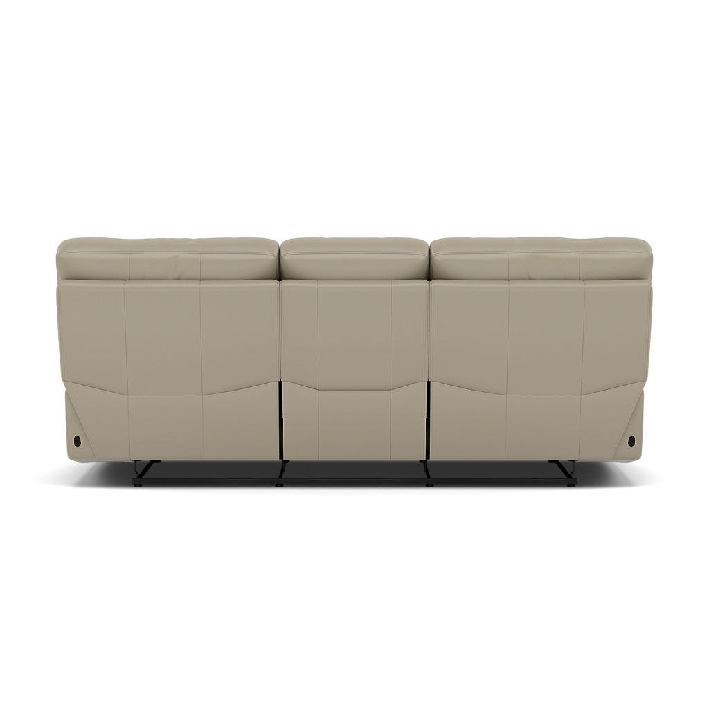 Gino 3 Seater Recliner Sofa - 3 Seater Manual Recliner Sofa Cat 60 - Manual Recliner — Cat-60/23 Montana Lead Grey, gallery image 2