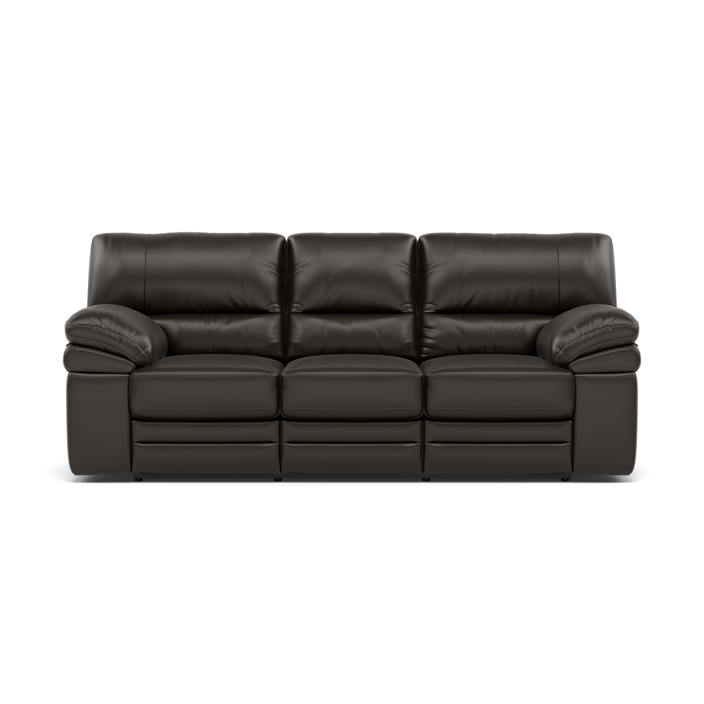 Gino 3 Seater Recliner Sofa - 3 Seater Manual Recliner Sofa Cat 60 - Manual Recliner 3 Seater Sofas Sterling Home 11 Cat-60/21 Montana Storm