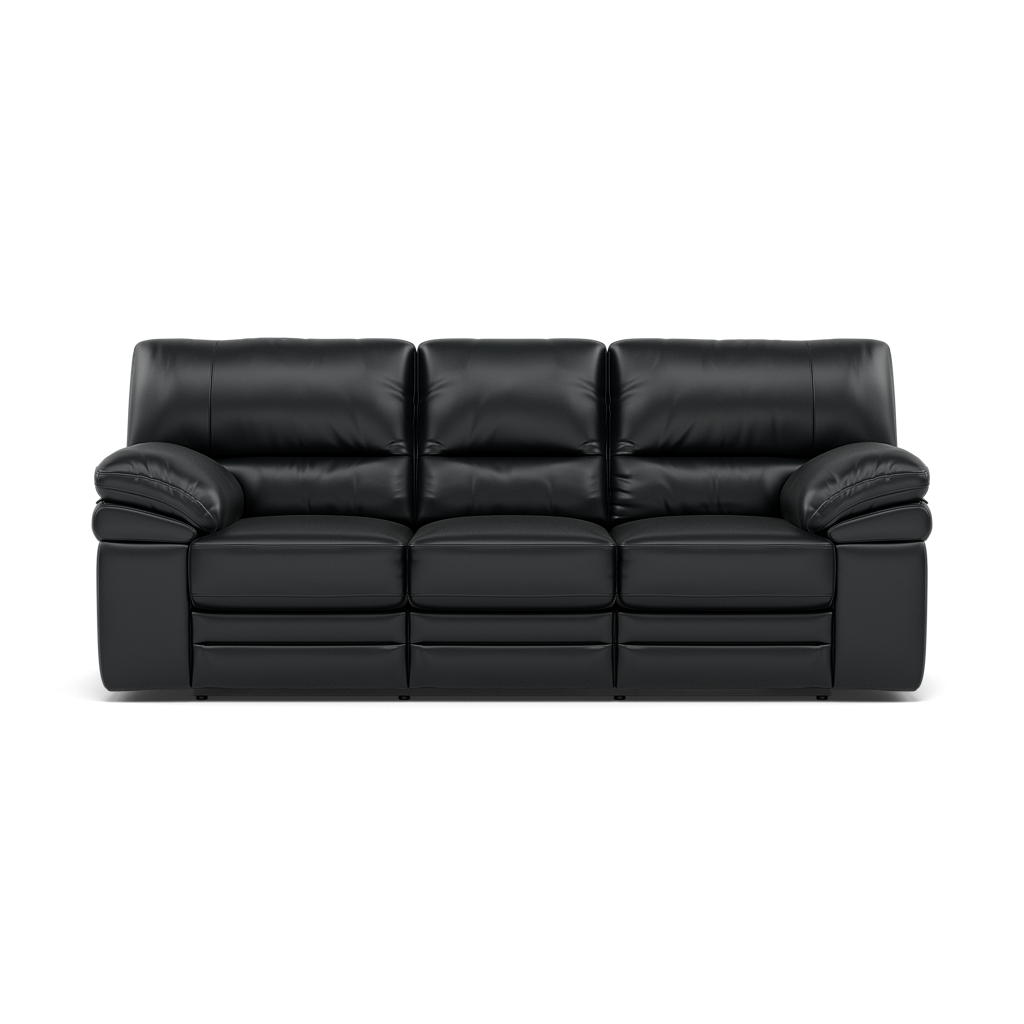 Gino 3 Seater Recliner Sofa - 3 Seater Manual Recliner Sofa Cat 60 - Manual Recliner 3 Seater Sofas Sterling Home 15 Cat-60/25 Montana Charcoal