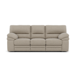 Gino 3 Seater Recliner Sofa - 3 Seater Manual Recliner Sofa F8 - Manual Recliner 3 Seater Sofas Sterling Home 6 Hopsack Linen 70004