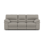 Gino 3 Seater Recliner Sofa - 3 Seater Manual Recliner Sofa F8 - Manual Recliner 3 Seater Sofas Sterling Home 3 Hopsack Dove 70001