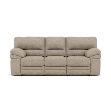 Gino 3 Seater Recliner Sofa - 3 Seater Manual Recliner Sofa F8 - Manual Recliner 3 Seater Sofas Sterling Home 1 Darwin Mink 50366