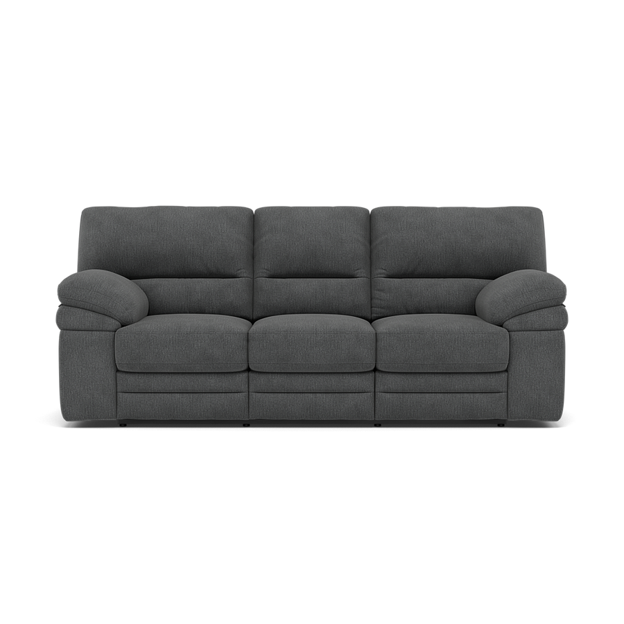 Gino 3 Seater Recliner Sofa - 3 Seater Manual Recliner Sofa F8 - Manual Recliner Sterling Home 1