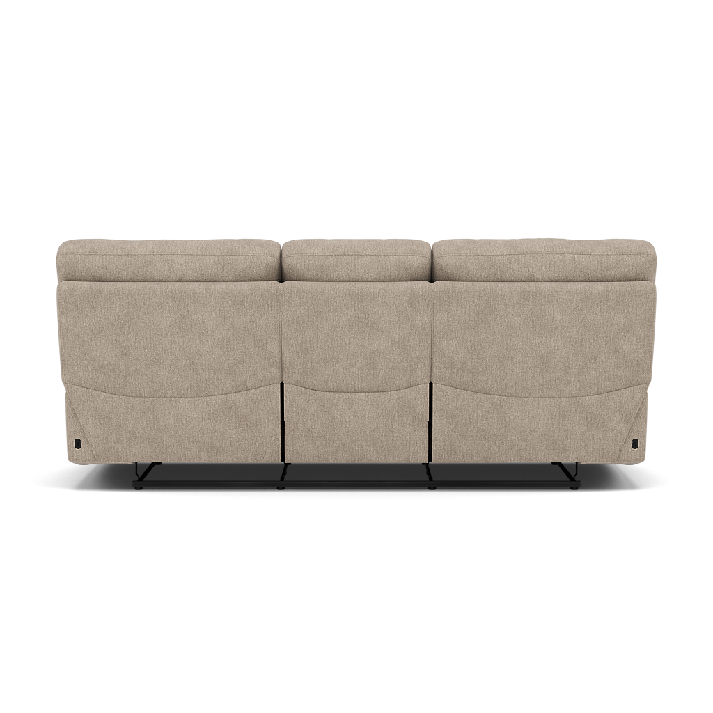 Gino 3 Seater Recliner Sofa - 3 Seater Manual Recliner Sofa F8 - Manual Recliner — Darwin Mink 50366, gallery image 2