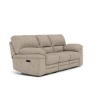 Gino 3 Seater Recliner Sofa - 3 Seater Manual Recliner Sofa F8 - Manual Recliner — Darwin Mink 50366, gallery image 1