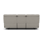 Gino 3 Seater Recliner Sofa - 3 Seater Manual Recliner Sofa F8 - Manual Recliner — Hopsack Dove 70001, gallery image 2