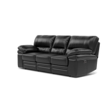 Gino 3 Seater Recliner Sofa - 3 Seater Power Recliner Sofa with USB Cat 55 - Power Recliner with USB — Cat-55/72 New Club Dark Grey, gallery image 3