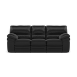 Gino 3 Seater Recliner Sofa - 3 Seater Power Recliner Sofa with USB Cat 55 - Power Recliner with USB 3 Seater Sofas Sterling Home 1 Cat-55/72 New Club Dark Grey