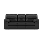 Gino 3 Seater Recliner Sofa - 3 Seater Power Recliner Sofa with USB Cat 60 - Power Recliner with USB 3 Seater Sofas Sterling Home 12 Cat-60/22 Montana Jet Black
