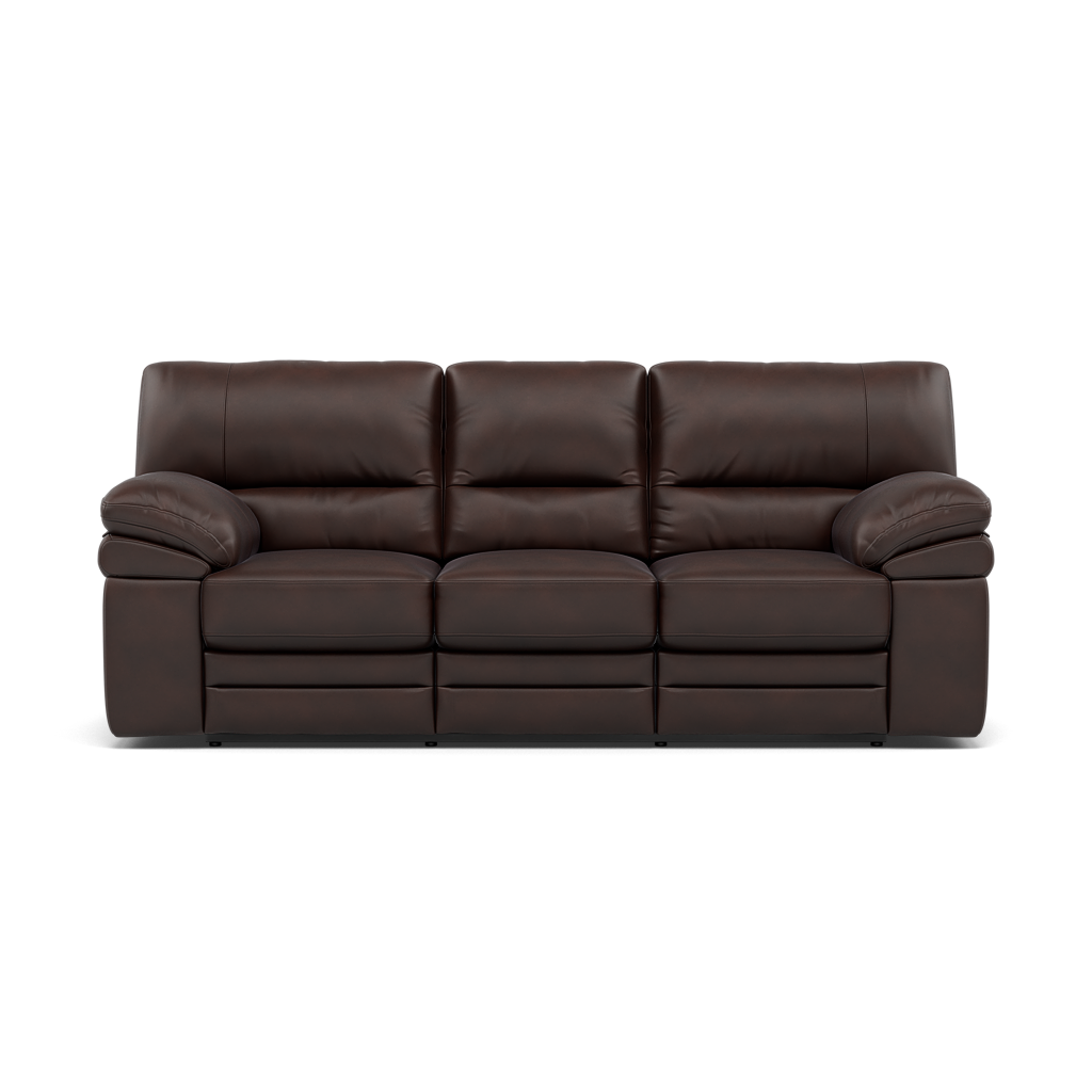 Gino 3 Seater Recliner Sofa - 3 Seater Power Recliner Sofa with USB Cat 60 - Power Recliner with USB 3 Seater Sofas Sterling Home 18 Cat-60/08 Montana Chocolate