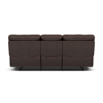 Gino 3 Seater Recliner Sofa - 3 Seater Power Recliner Sofa with USB Cat 60 - Power Recliner with USB — Cat-60/08 Montana Chocolate, gallery image 2