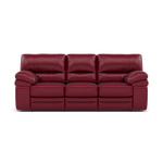Gino 3 Seater Recliner Sofa - 3 Seater Power Recliner Sofa with USB Cat 60 - Power Recliner with USB 3 Seater Sofas Sterling Home 20 Cat-60/13 Montana Cranberry