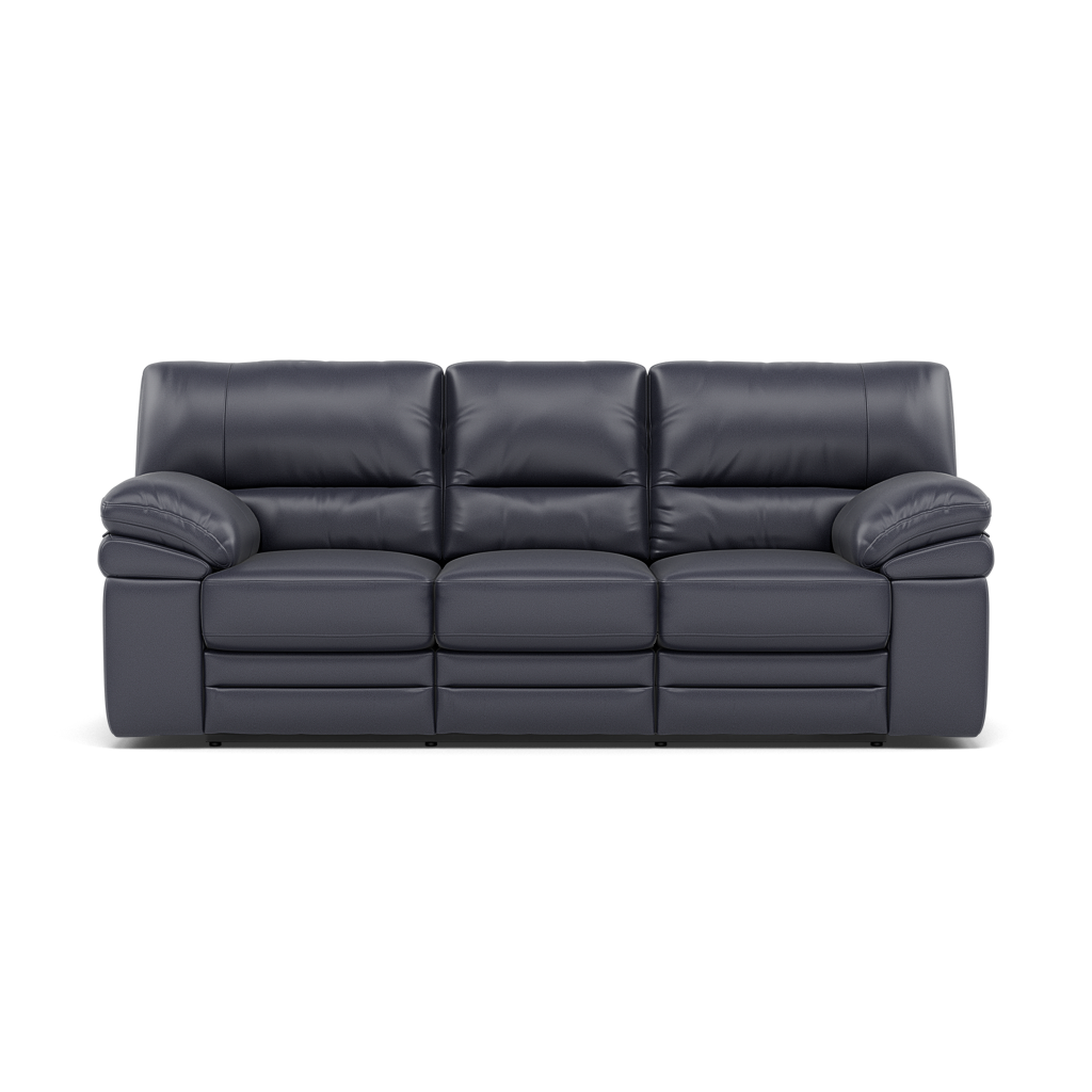 Gino 3 Seater Recliner Sofa - 3 Seater Power Recliner Sofa with USB Cat 60 - Power Recliner with USB 3 Seater Sofas Sterling Home 10 Cat-60/18 Montana Lavender Grey