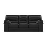 Gino 3 Seater Sofa - 3 Seater Sofa Cat 55 3 Seater Sofas Sterling Home 1 Cat-55/72 New Club Dark Grey Metal Feet