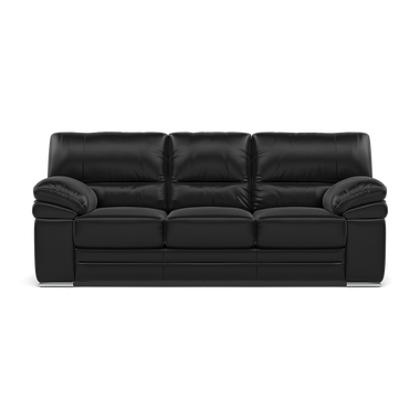 Gino 3 Seater Sofa - 3 Seater Sofa Cat 55 3 Seater Sofas Sterling Home 1 Cat-55/72 New Club Dark Grey Metal Feet