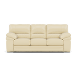 Gino 3 Seater Sofa - 3 Seater Sofa Cat 60 3 Seater Sofas Sterling Home 1 Cat-60/02 Montana Cool Cream Metal Feet