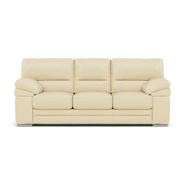Gino 3 Seater Sofa - 3 Seater Sofa Cat 60 3 Seater Sofas Sterling Home 1 Cat-60/02 Montana Cool Cream Metal Feet