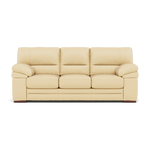 Gino 3 Seater Sofa - 3 Seater Sofa Cat 60 3 Seater Sofas Sterling Home 4 Cat-60/04 Montana Vanilla Cream Wooden Feet