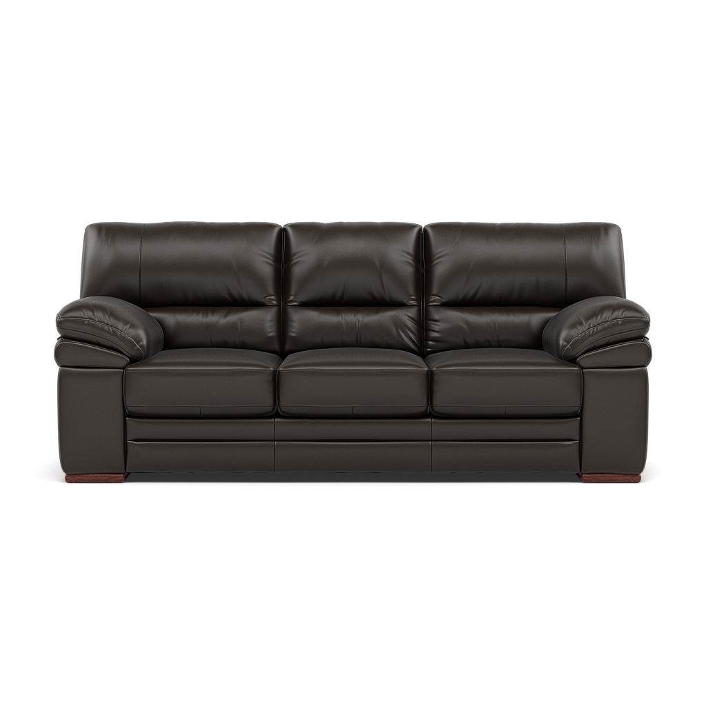 Gino 3 Seater Sofa - 3 Seater Sofa Cat 60 3 Seater Sofas Sterling Home 20 Cat-60/21 Montana Storm Wooden Feet