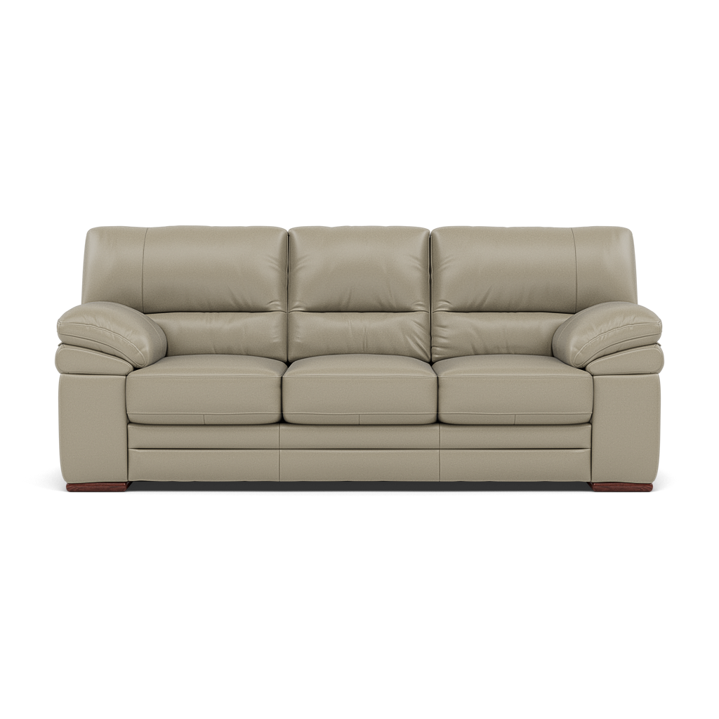 Gino 3 Seater Sofa - 3 Seater Sofa Cat 60 3 Seater Sofas Sterling Home 24 Cat-60/23 Montana Lead Grey Wooden Feet