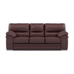 Gino 3 Seater Sofa - 3 Seater Sofa Cat 60 3 Seater Sofas Sterling Home 13 Cat-60/15 Montana Ruby Metal Feet