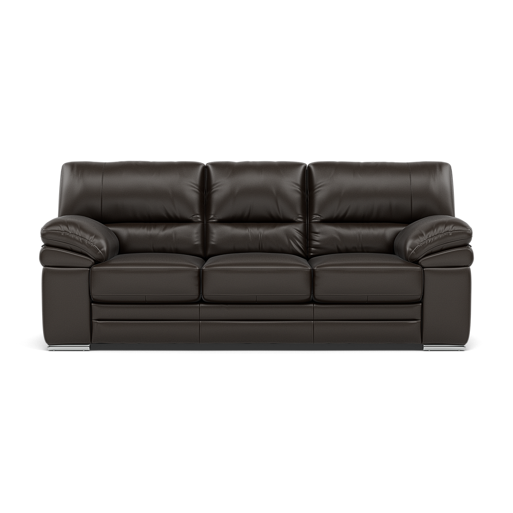 Gino 3 Seater Sofa - 3 Seater Sofa Cat 60 3 Seater Sofas Sterling Home 19 Cat-60/21 Montana Storm Metal Feet