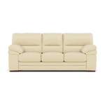 Gino 3 Seater Sofa - 3 Seater Sofa Cat 60 3 Seater Sofas Sterling Home 2 Cat-60/02 Montana Cool Cream Wooden Feet