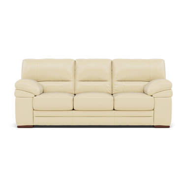 Gino 3 Seater Sofa - 3 Seater Sofa Cat 60 3 Seater Sofas Sterling Home 2 Cat-60/02 Montana Cool Cream Wooden Feet