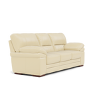 Gino 3 Seater Sofa - 3 Seater Sofa Cat 60 — Cat-60/02 Montana Cool Cream / Wooden Feet, gallery image 1