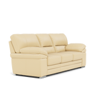 Gino 3 Seater Sofa - 3 Seater Sofa Cat 60 — Cat-60/04 Montana Vanilla Cream / Metal Feet, gallery image 1