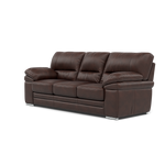 Gino 3 Seater Sofa - 3 Seater Sofa Cat 60 — Cat-60/08 Montana Chocolate / Metal Feet, gallery image 3