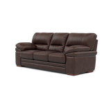 Gino 3 Seater Sofa - 3 Seater Sofa Cat 60 — Cat-60/08 Montana Chocolate / Wooden Feet, gallery image 3