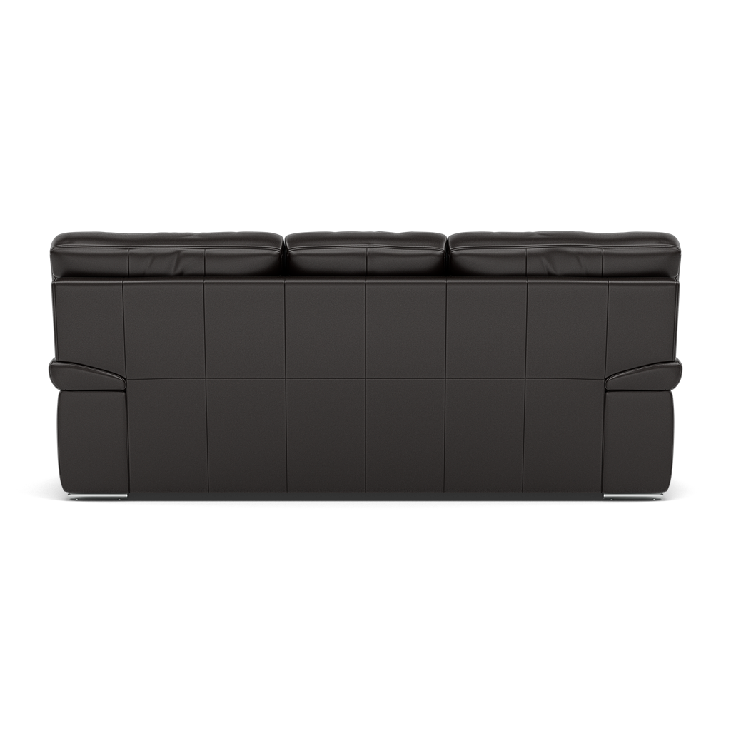 Gino 3 Seater Sofa - 3 Seater Sofa Cat 60 — Cat-60/09 Montana Black Coffee / Metal Feet, gallery image 2