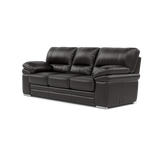 Gino 3 Seater Sofa - 3 Seater Sofa Cat 60 — Cat-60/09 Montana Black Coffee / Metal Feet, gallery image 3
