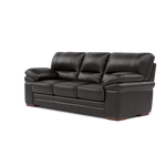 Gino 3 Seater Sofa - 3 Seater Sofa Cat 60 — Cat-60/09 Montana Black Coffee / Wooden Feet, gallery image 3