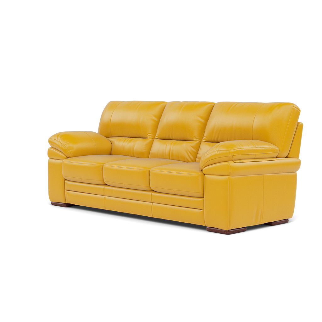 Gino 3 Seater Sofa - 3 Seater Sofa Cat 60 — Cat-60/10 Montana Sunburst / Wooden Feet, gallery image 3