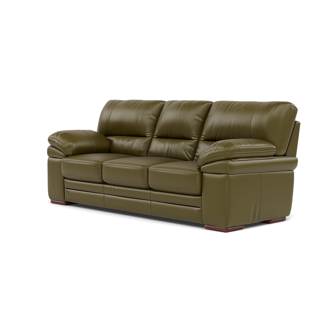 Gino 3 Seater Sofa - 3 Seater Sofa Cat 60 — Cat-60/16 Montana Oregano / Wooden Feet, gallery image 3