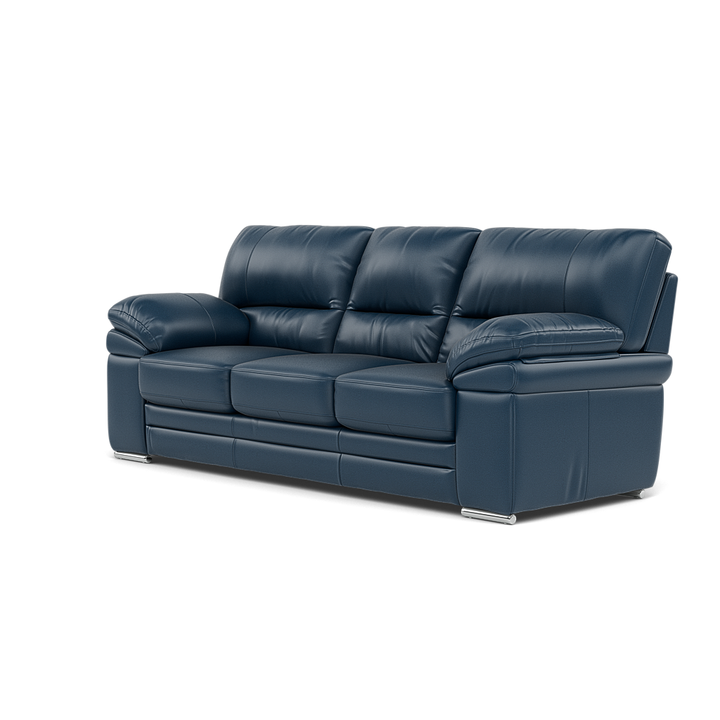 Gino 3 Seater Sofa - 3 Seater Sofa Cat 60 — Cat-60/17 Montana Ocean / Metal Feet, gallery image 3