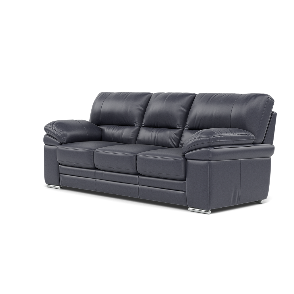 Gino 3 Seater Sofa - 3 Seater Sofa Cat 60 — Cat-60/18 Montana Lavender Grey / Metal Feet, gallery image 3