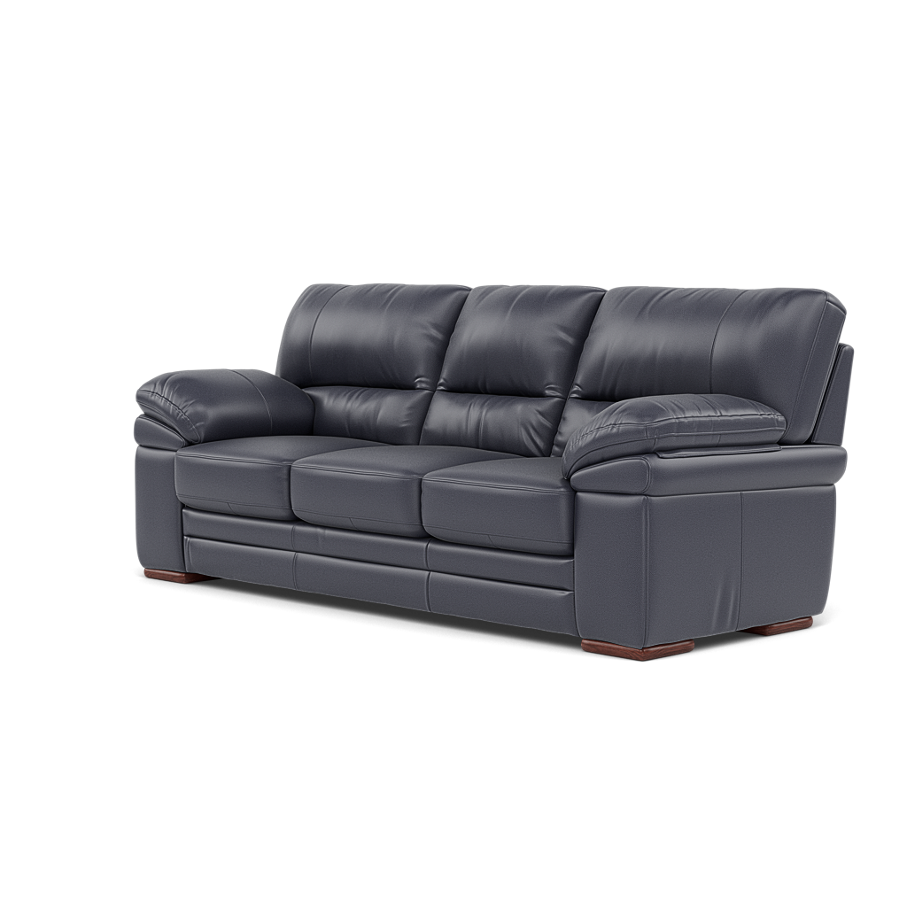Gino 3 Seater Sofa - 3 Seater Sofa Cat 60 — Cat-60/18 Montana Lavender Grey / Wooden Feet, gallery image 3