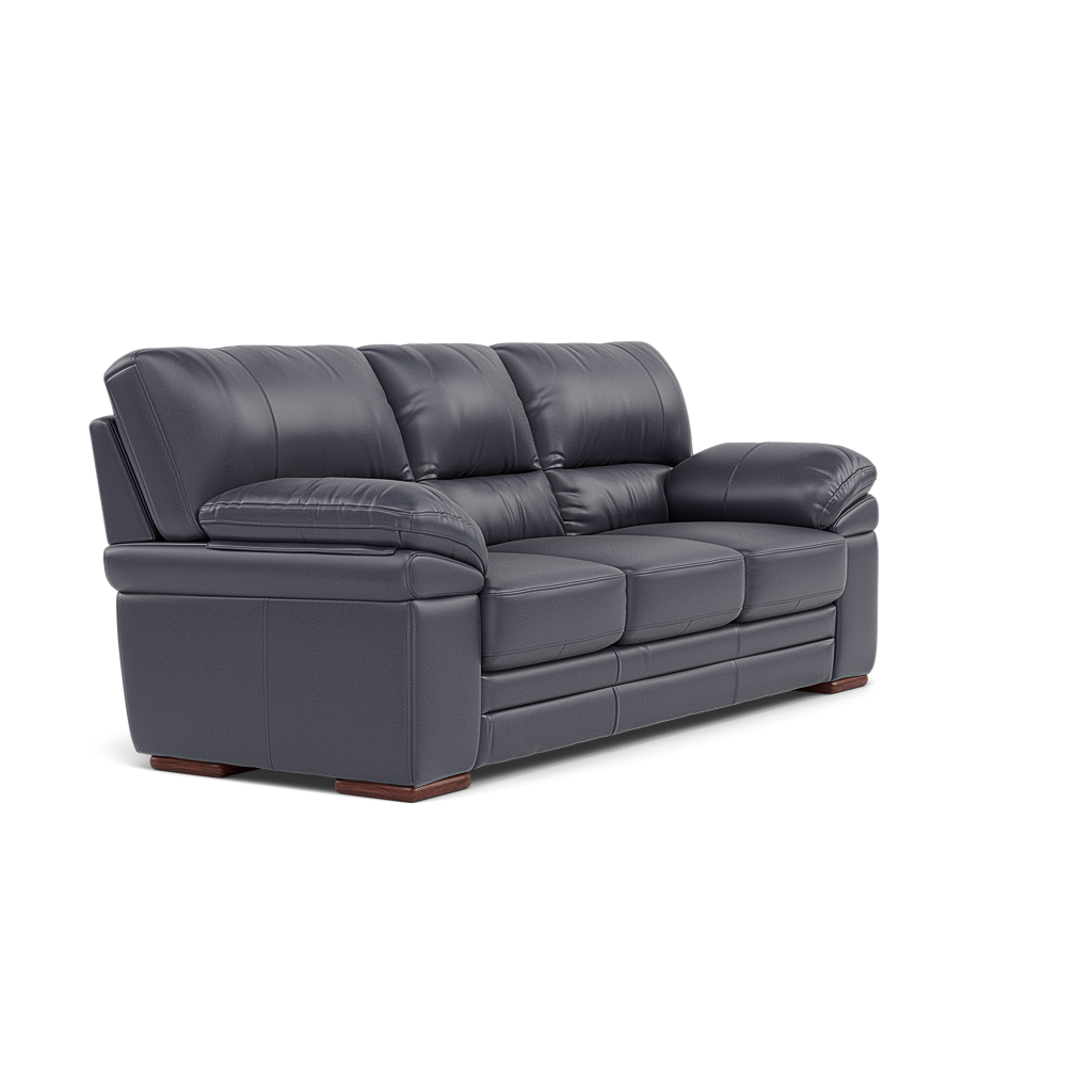 Gino 3 Seater Sofa - 3 Seater Sofa Cat 60 — Cat-60/18 Montana Lavender Grey / Wooden Feet, gallery image 1
