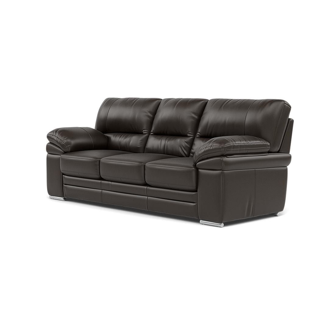 Gino 3 Seater Sofa - 3 Seater Sofa Cat 60 — Cat-60/21 Montana Storm / Metal Feet, gallery image 3