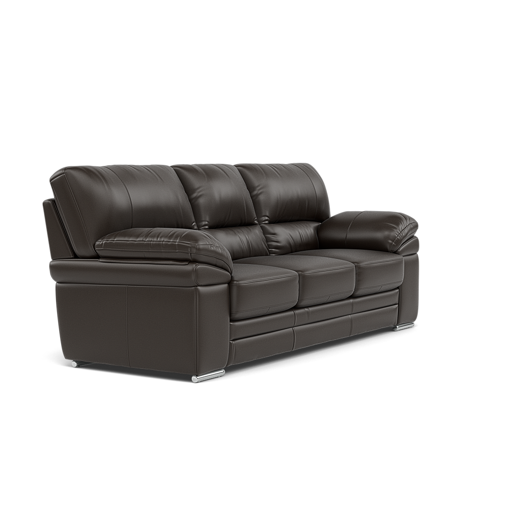 Gino 3 Seater Sofa - 3 Seater Sofa Cat 60 — Cat-60/21 Montana Storm / Metal Feet, gallery image 1