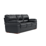 Gino 3 Seater Sofa - 3 Seater Sofa Cat 60 — Cat-60/24 Montana Navy / Wooden Feet, gallery image 1