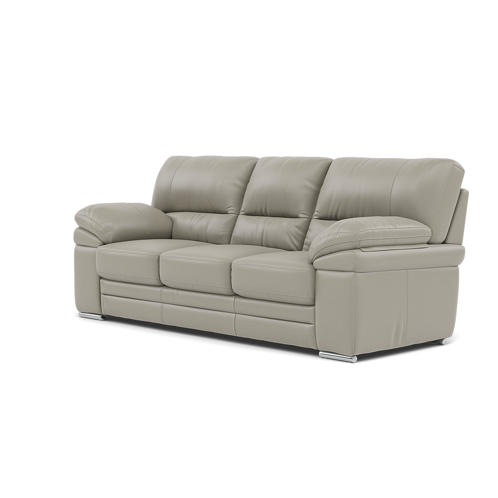 Gino 3 Seater Sofa - 3 Seater Sofa Cat 60 — Cat-60/28 Montana New Grey / Metal Feet, gallery image 3